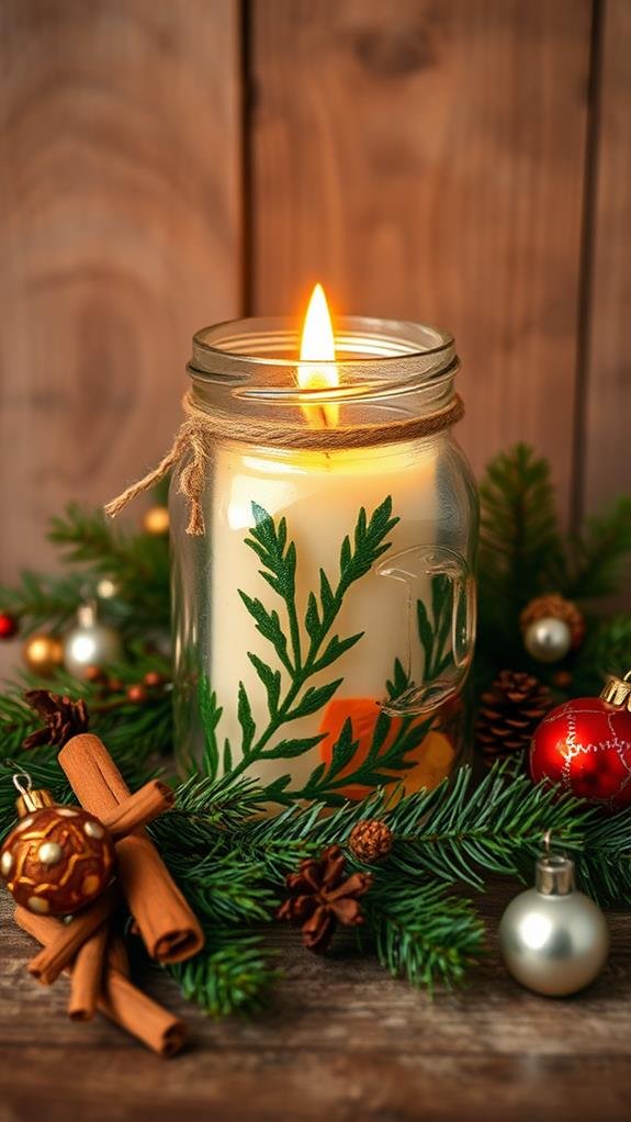 aromatic jar candle delight
