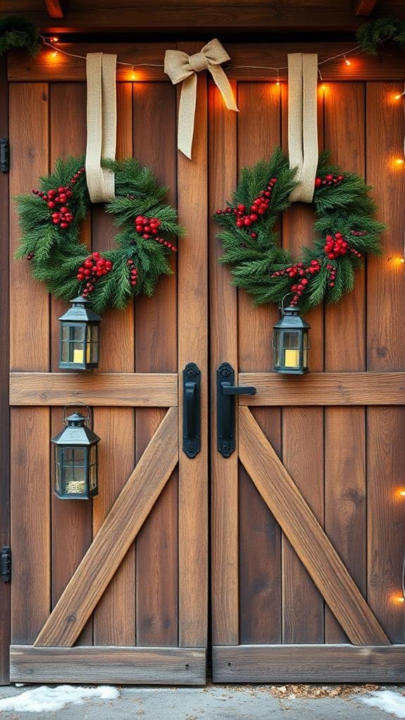 charming rustic barn door