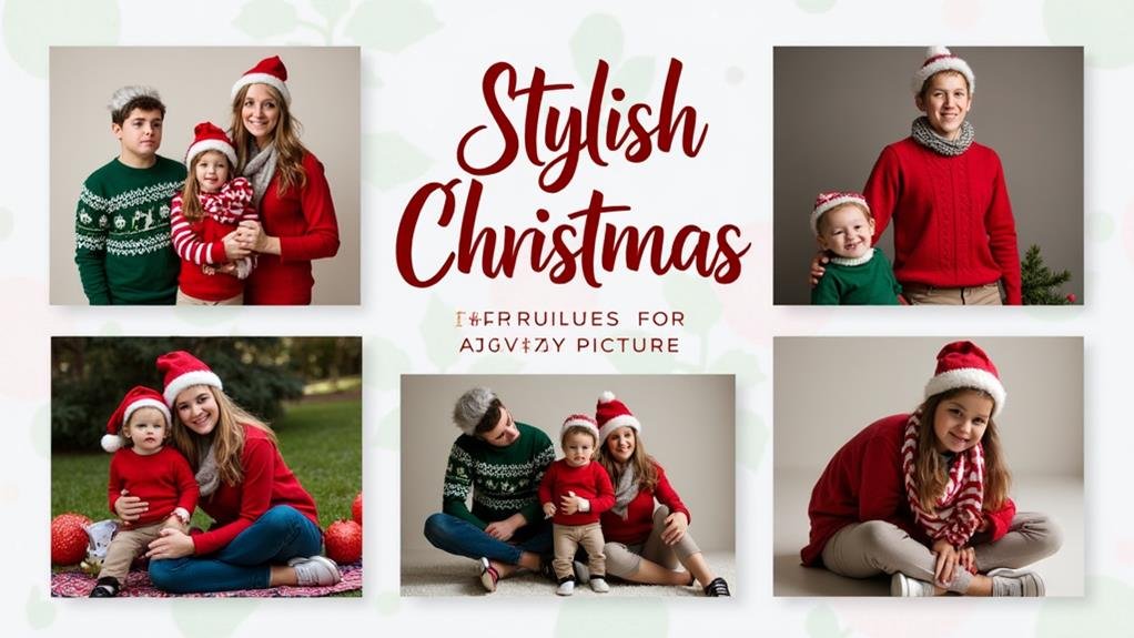 chic christmas family fashion