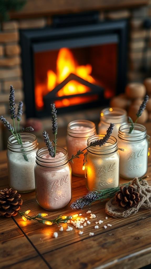 custom scented bath soaks