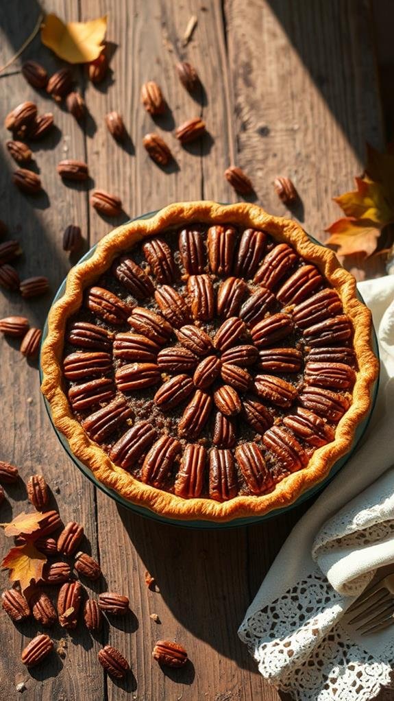 delicious maple pecan dessert
