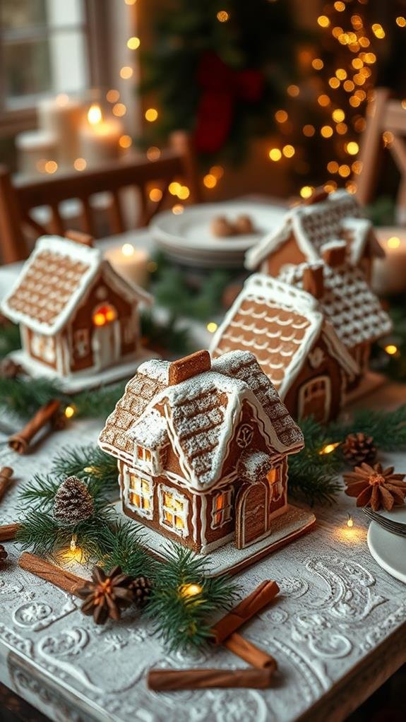 delightful gingerbread table decor