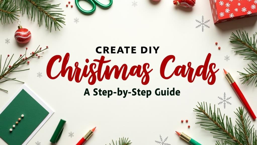 diy christmas card guide