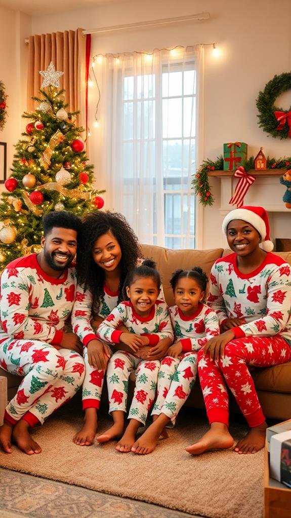 festive cozy sleepwear delight