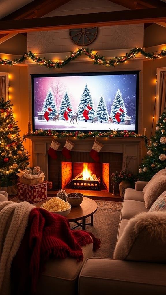 festive film watching event