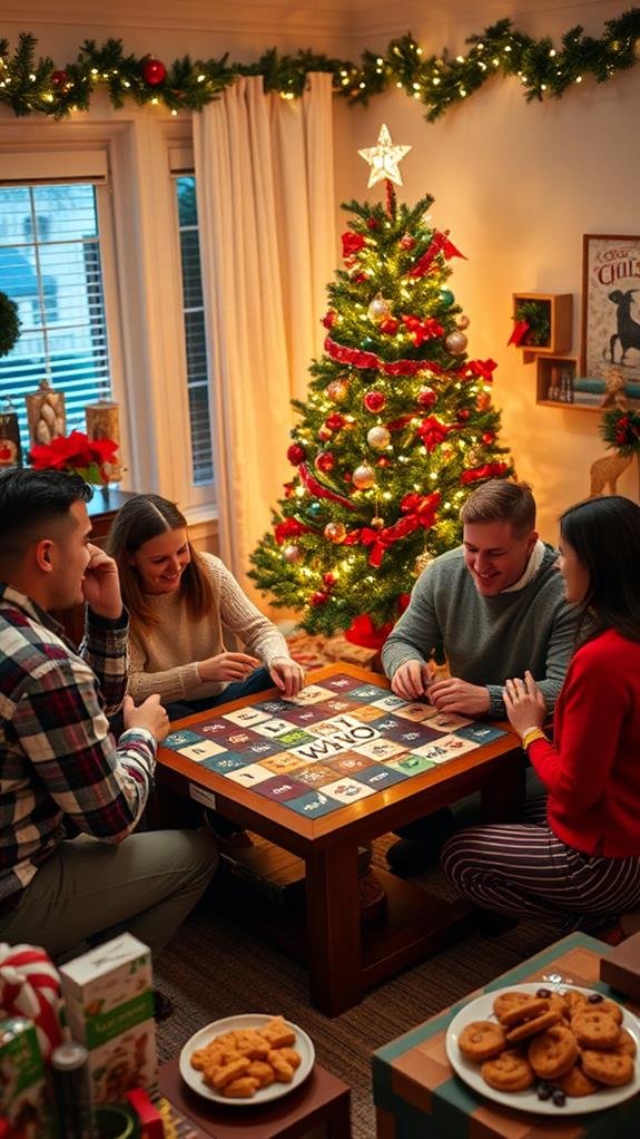 festive mystery character game