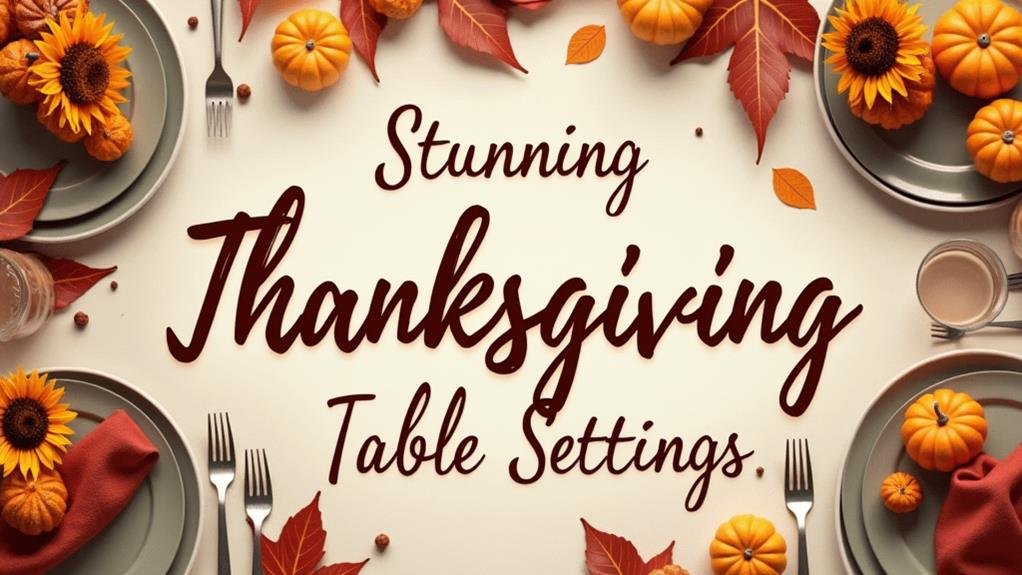 gorgeous thanksgiving table decor