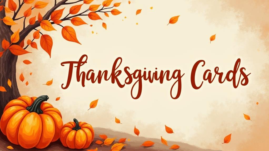 handmade thanksgiving card ideas