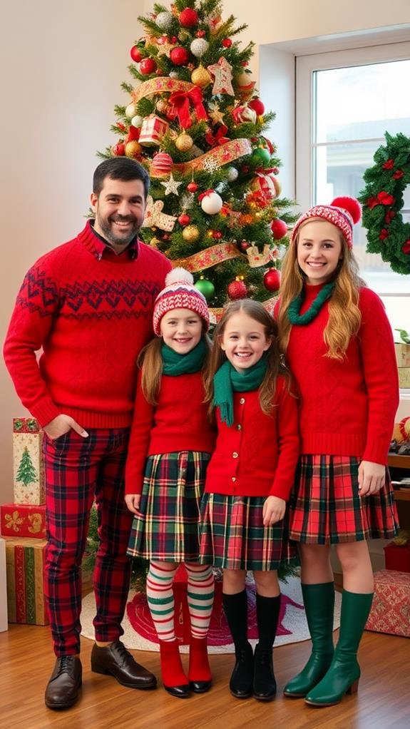 holiday color combination theme