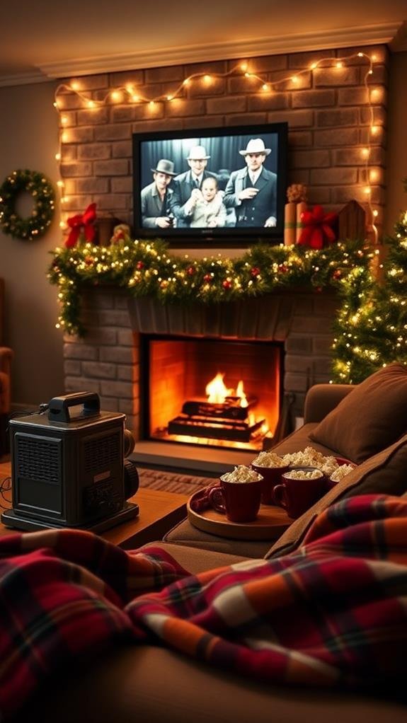 holiday film viewing party