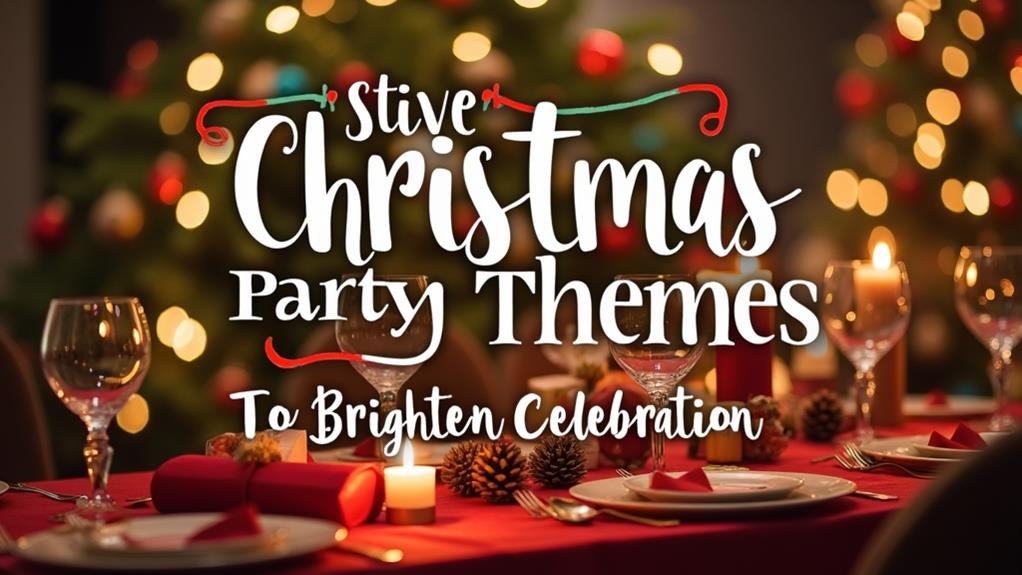 joyful christmas party themes