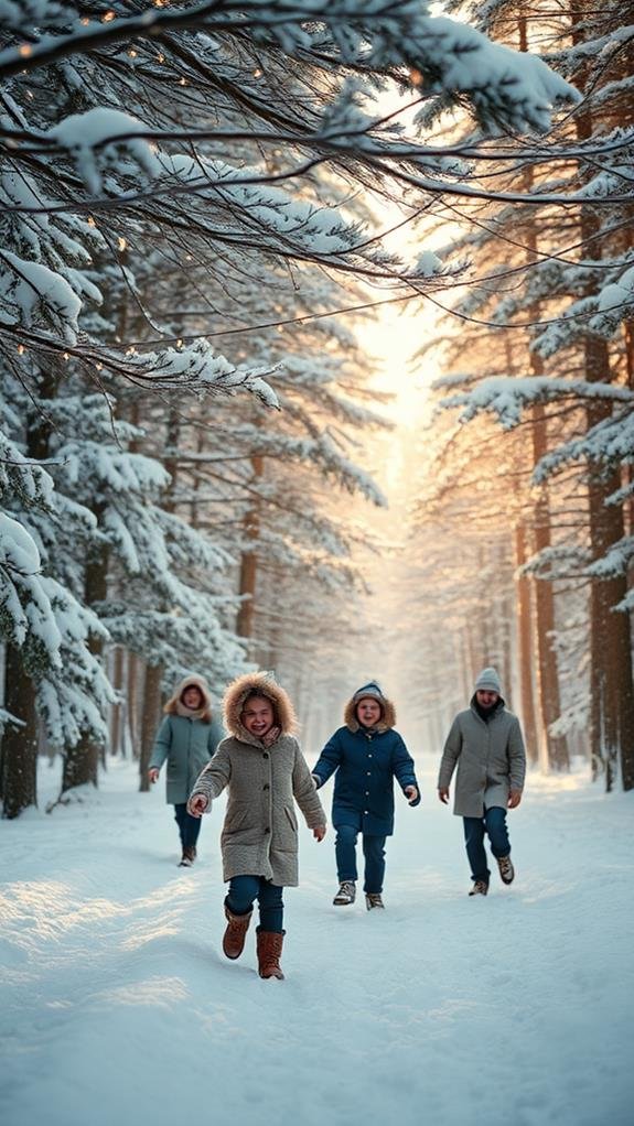 magical winter photography session