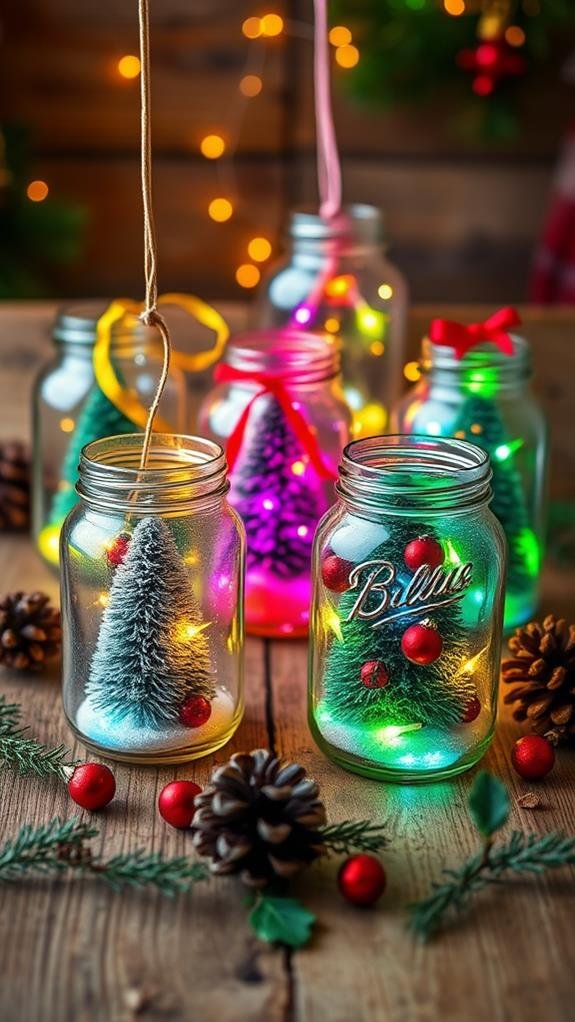 mason jar ornament decor