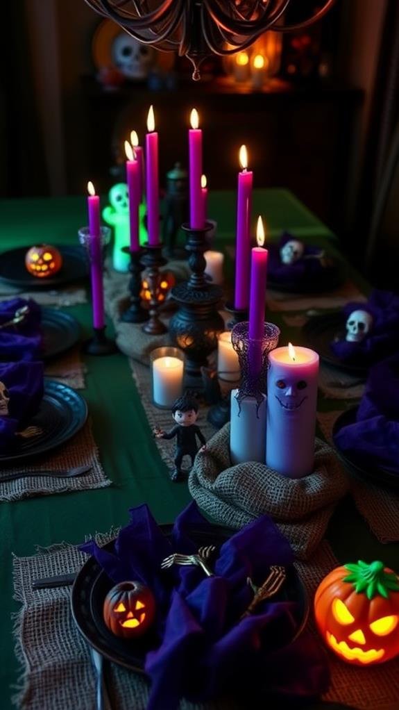oogie boogie themed decor