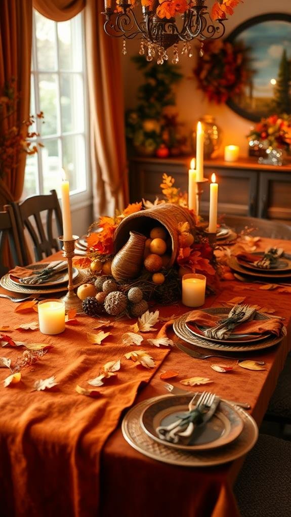 seasonal decorative table linens