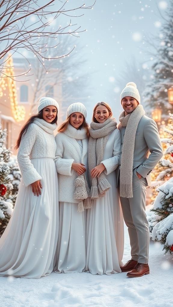 sophisticated monochromatic fashion statement