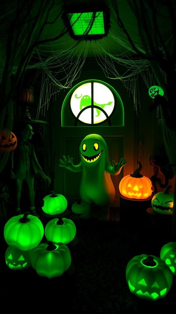 spooky oogie boogie decor