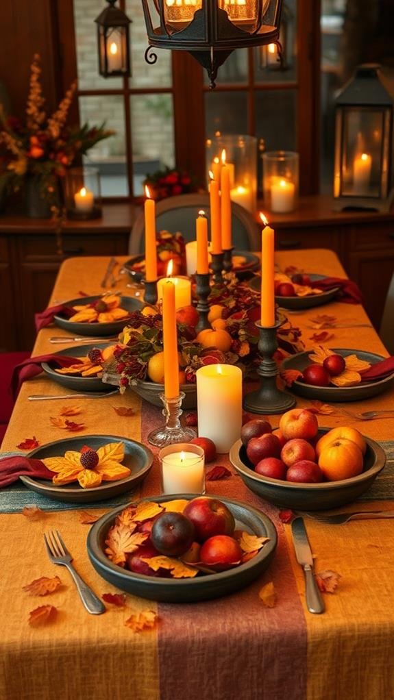 vibrant warm color schemes